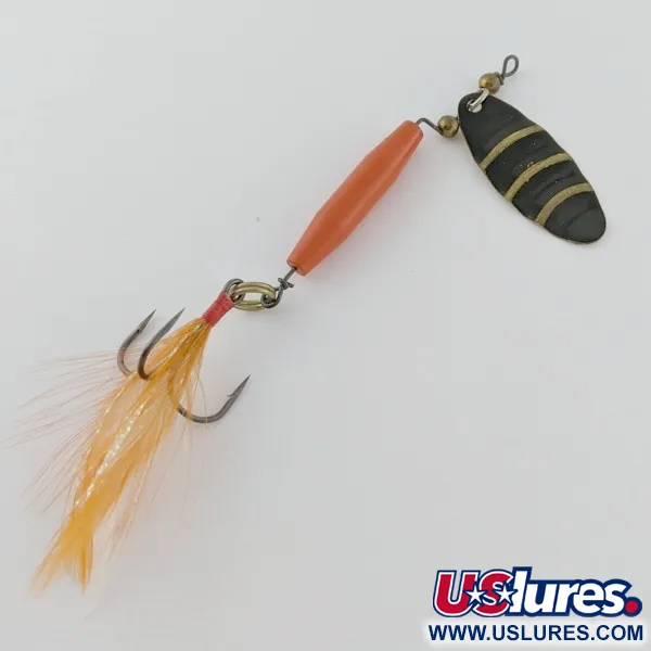 Worth #301, 9g rouge/noir/doré, cuiller tournante #24357