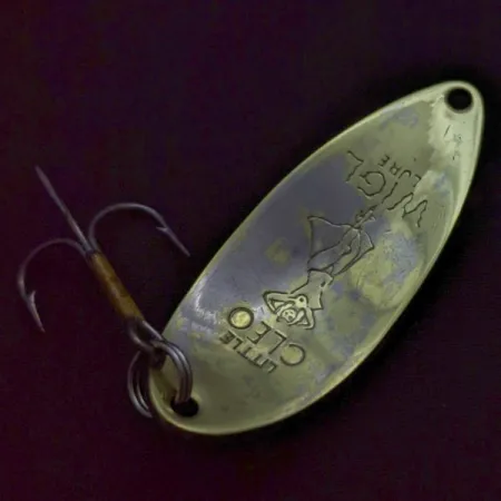 Seneca Little Cleo (Hula Girl), Nickel/Or, 14g, Cuillère ondulante #24364