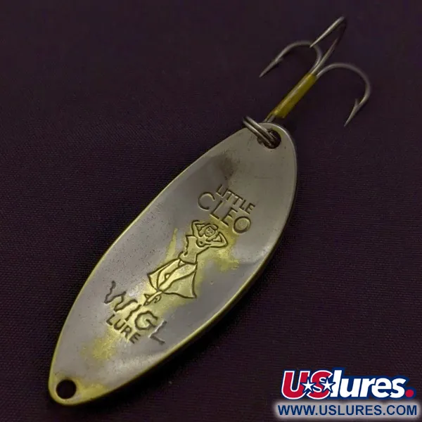 Seneca Little Cleo (Hula Girl), 14g Nickel/Or, Cuillère ondulante #24365