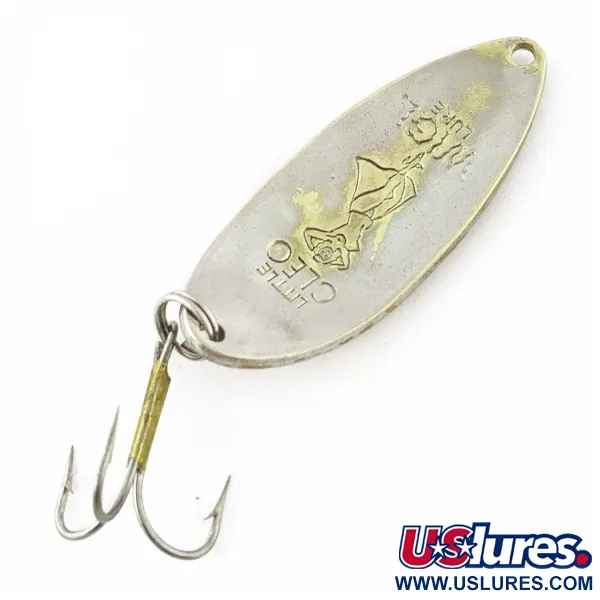 Seneca Little Cleo (Hula Girl), 14g Nickel/Or, Cuillère ondulante #24365