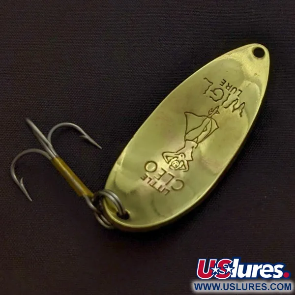 Seneca Little Cleo (Hula Girl), 14g, Nickel/Or, Cuillère ondulante #24374