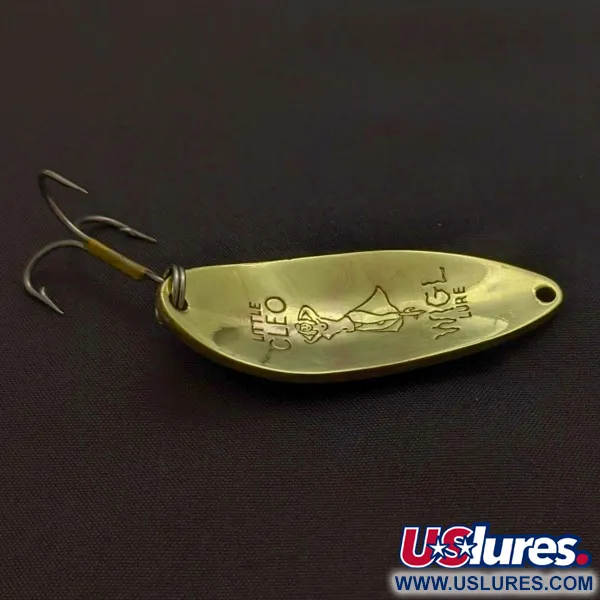Seneca Little Cleo (Hula Girl), 14g, Nickel/Or, Cuillère ondulante #24374
