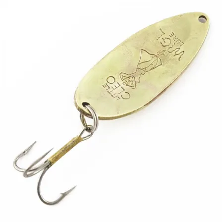Seneca Little Cleo (Hula Girl), 14g, Nickel/Or, Cuillère ondulante #24374