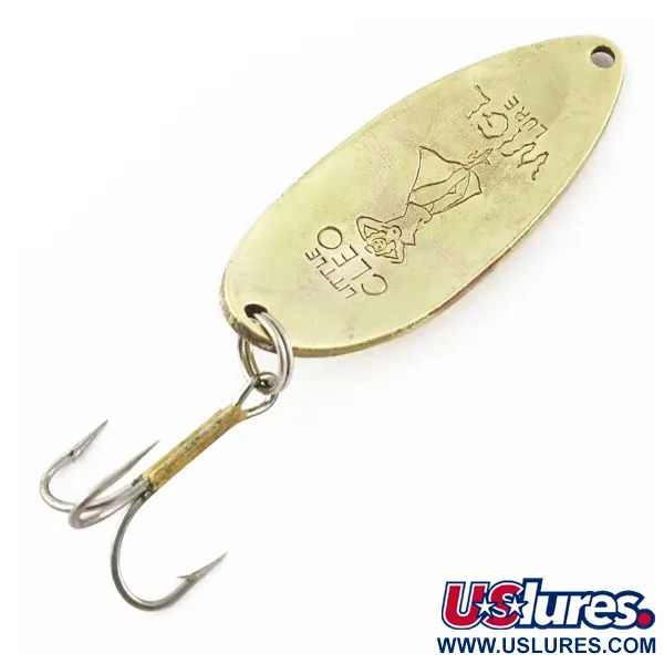Seneca Little Cleo (Hula Girl), 14g, Nickel/Or, Cuillère ondulante #24374