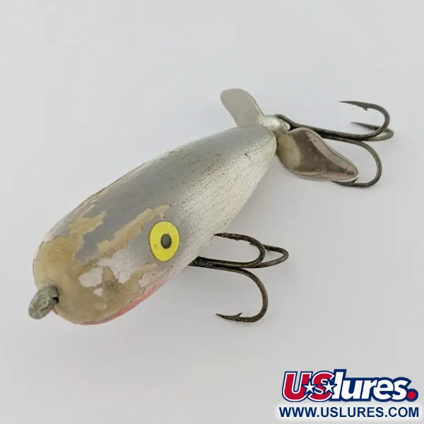 Luhr Jensen Lil Chris, 10g, Shad, Leurre de surface en bois #24382