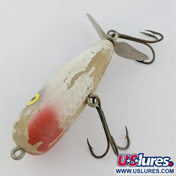 Luhr Jensen Lil Chris, 10g, Shad, Leurre de surface en bois #24382