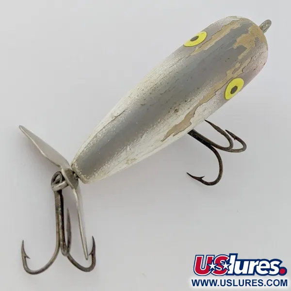 Luhr Jensen Lil Chris, 10g, Shad, Leurre de surface en bois #24382
