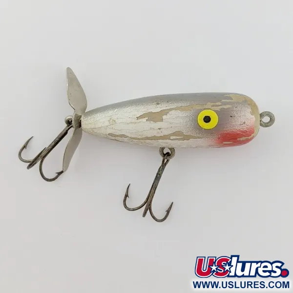 Luhr Jensen Lil Chris, 10g, Shad, Leurre de surface en bois #24382