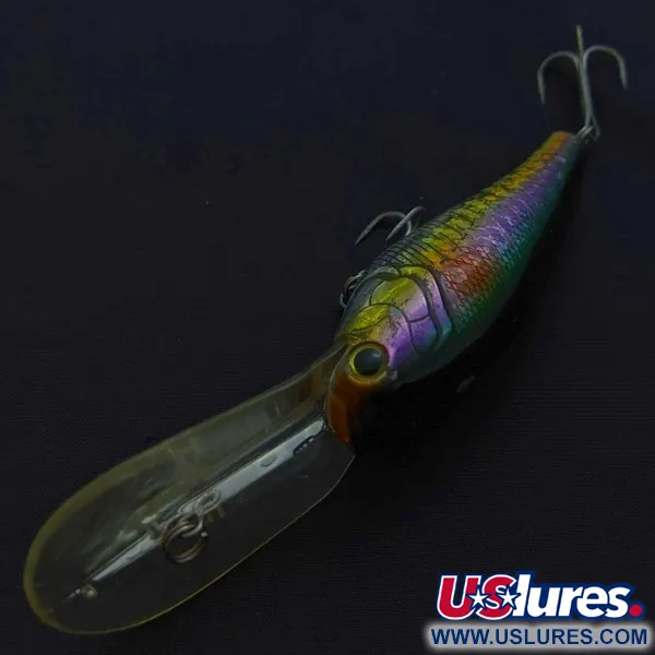 SPRO Crankbait -7, Coloris Arc-en-ciel, 21g, Crankbait de Grande Profondeur #24387