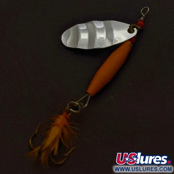 Abu Garcia Spinnaren Reflex, Nickel/Rouge, 7g, Cuiller Tournante #24392