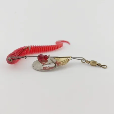 Pflueger June Bug №6, 7g, nickel/rouge, montage spinner #24396