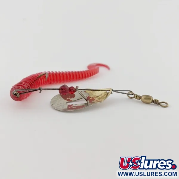 Pflueger June Bug №6, 7g, nickel/rouge, montage spinner #24396