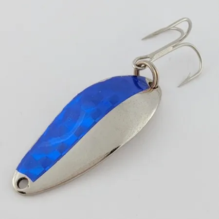 Seneca Little Cleo, nickel/bleu, 7g, cuillère ondulante #24402