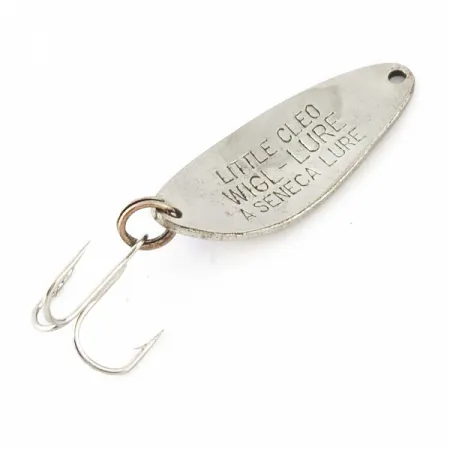 Seneca Little Cleo, nickel/bleu, 7g, cuillère ondulante #24402