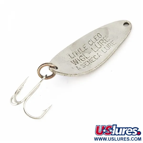 Seneca Little Cleo, nickel/bleu, 7g, cuillère ondulante #24402