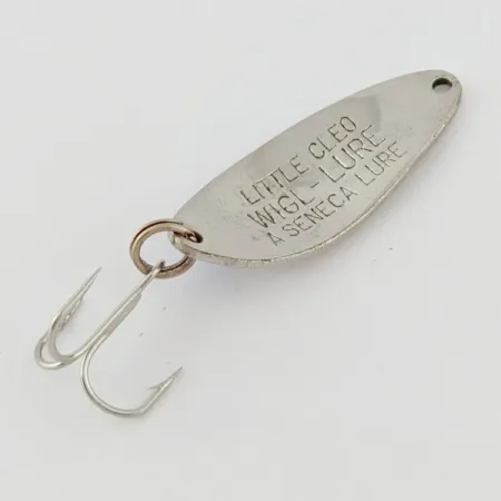 Seneca Little Cleo, nickel/bleu, 7g, cuillère ondulante #24402