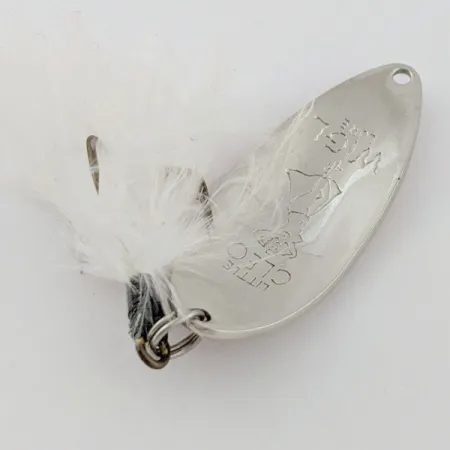 Seneca Little Cleo (Hula Girl), 14g, Nickel et Rouge, Cuillère Ondulante #24403