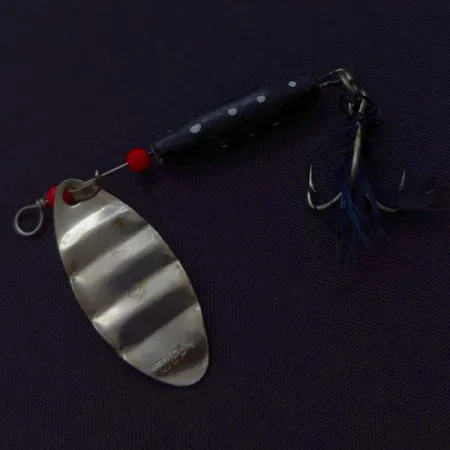 Dolphin Marble, 7g Nickel/Noir, Cuillère tournante #24421