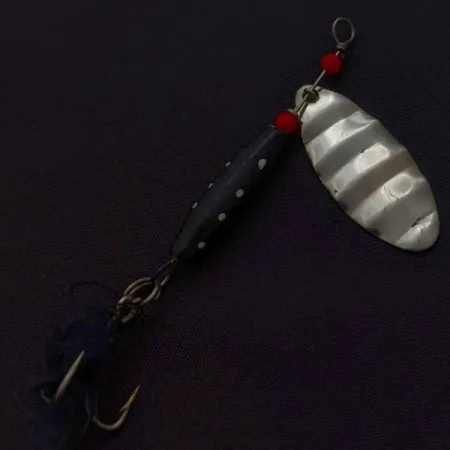 Dolphin Marble, 7g Nickel/Noir, Cuillère tournante #24421