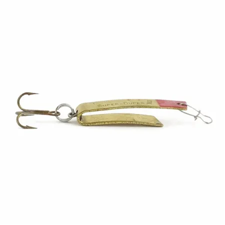 Luhr Jensen Super-Duper 503 Cuillère, Gold Red, Forme U, #24435