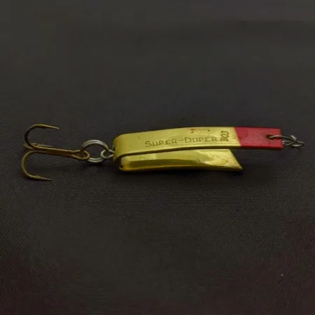 Luhr Jensen Super-Duper 503 Cuillère, Gold Red, Forme U, #24435