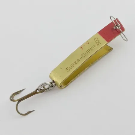 Luhr Jensen Super-Duper 503 Cuillère, Gold Red, Forme U, #24435