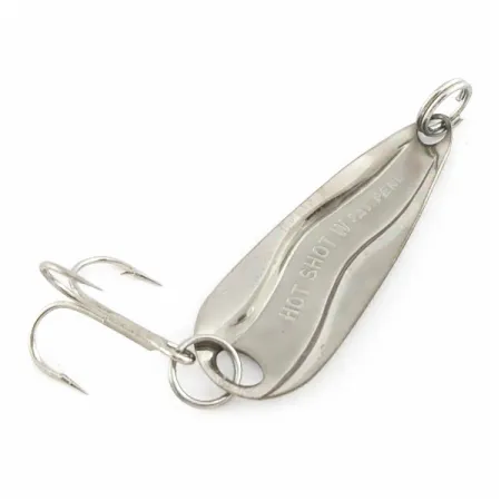 Luhr Jensen Hot Shot W Cuillère, Nickel, 1.3g, Profil Ondulé, #24441