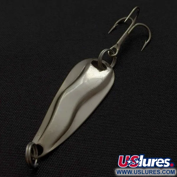 Luhr Jensen Hot Shot W Cuillère, Nickel, 1.3g, Profil Ondulé, #24441