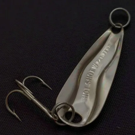 Luhr Jensen Hot Shot W Cuillère, Nickel, 1.3g, Profil Ondulé, #24441