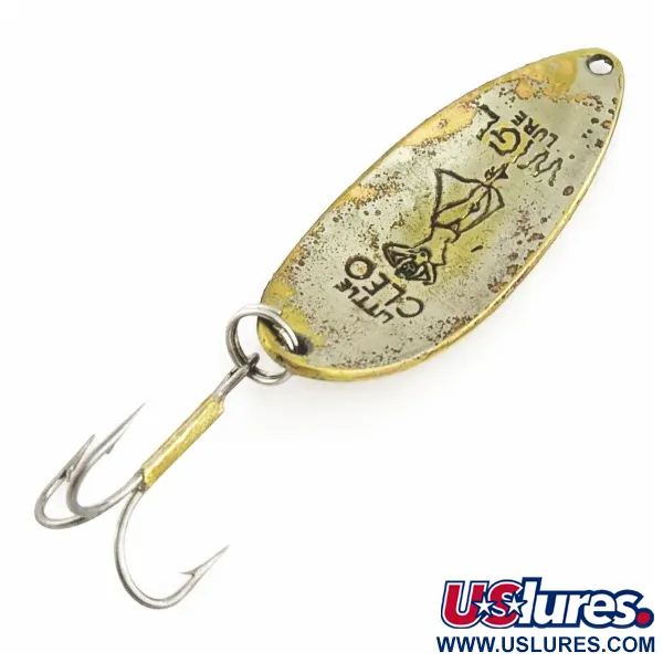 Seneca Little Cleo Cuillère, Nickel Laiton, 14g, Hula Girl, #24442