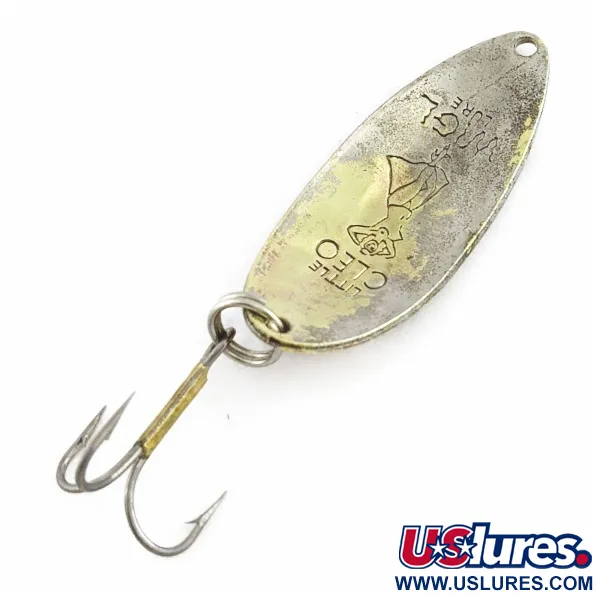 Seneca Little Cleo Cuillère, Nickel/Laiton, 14g, Hula Girl, #24443