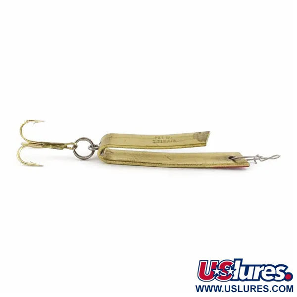 Luhr Jensen Super-Duper 503 Leurre, Gold/Red, 4.3g, Forme-U, #24454
