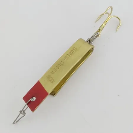 Luhr Jensen Super-Duper 503 Leurre, Gold/Red, 4.3g, Forme-U, #24454