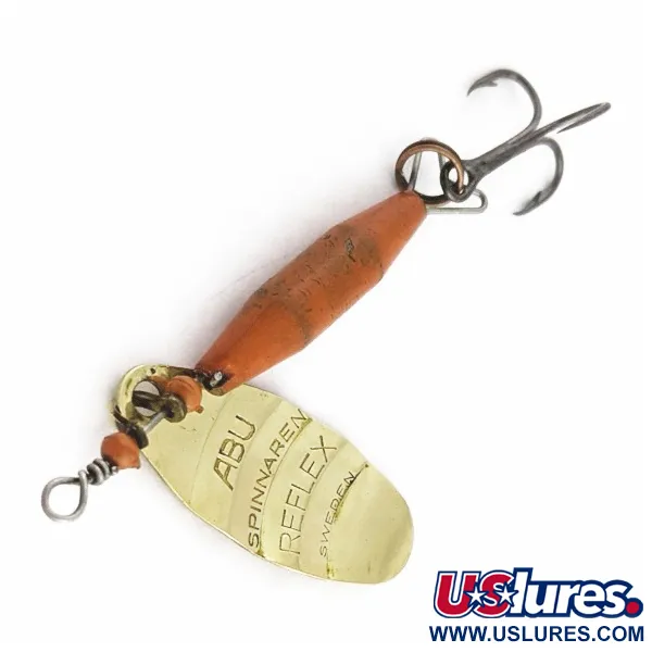 Abu Garcia Spinnaren Reflex Cuillère, Laiton/Rouge, 7g, #24456