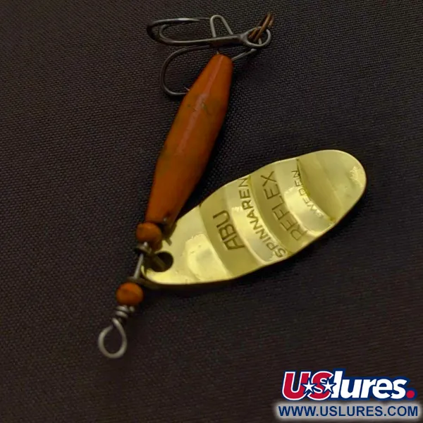 Abu Garcia Spinnaren Reflex Cuillère, Laiton/Rouge, 7g, #24456