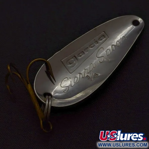 Abu Garcia Sierra Spoon Cuillère, Silver, 11g, écailles, #24459