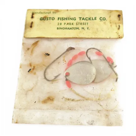 Gusto Dixie Spinner Cuiller, Orange, 2g, Deux palettes, #24485