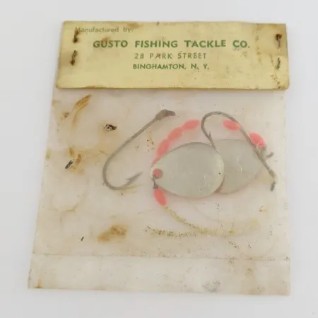 Gusto Dixie Spinner Cuiller, Orange, 2g, Deux palettes, #24485