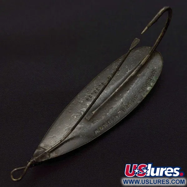 Johnson Silver Minnow Weedless, Noir, 21g, Anti-herbe, #24489