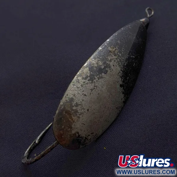 Johnson Silver Minnow Weedless, Noir, 21g, Anti-herbe, #24489