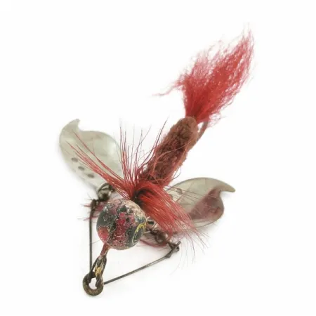 Jamison Shannon Twin Spinner, Nickel/Rouge, 10 g, #24491