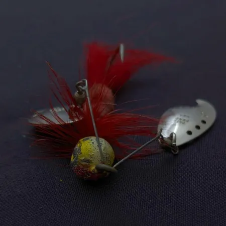 Jamison Shannon Twin Spinner, Nickel/Rouge, 10 g, #24491