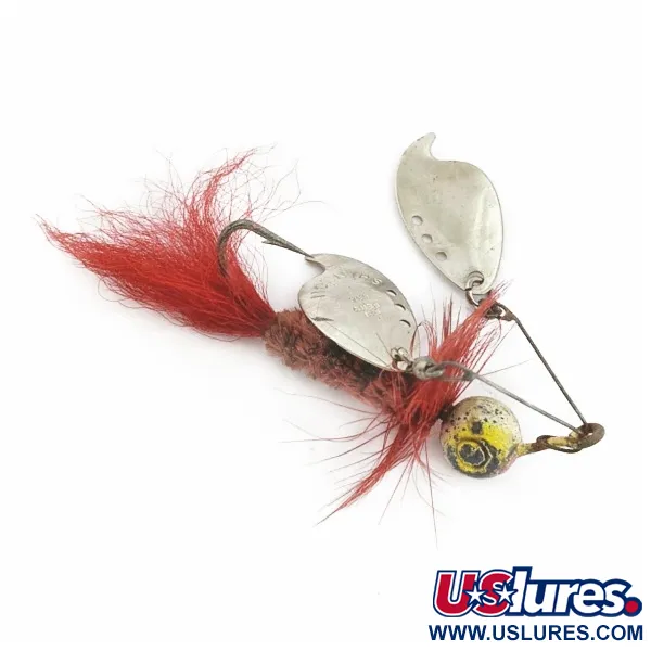 Jamison Shannon Twin Spinner, Nickel/Rouge, 10 g, #24491
