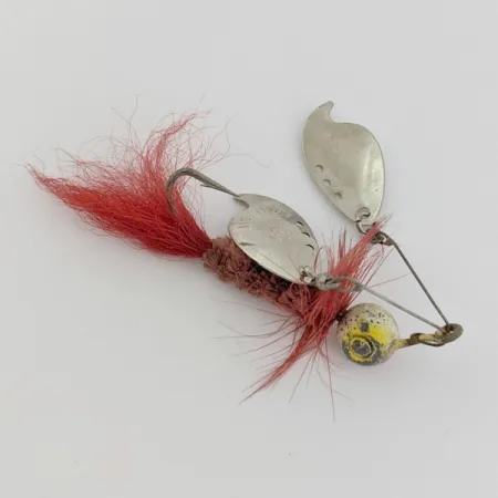 Jamison Shannon Twin Spinner, Nickel/Rouge, 10 g, #24491