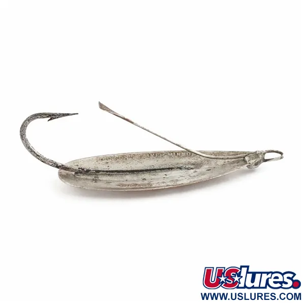 Johnson Silver Minnow Cuillère, Argent, 9g, USA, #24492