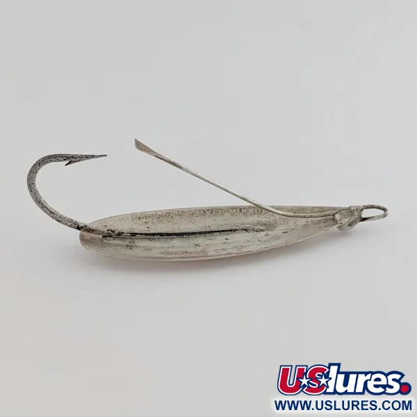 Johnson Silver Minnow Cuillère, Argent, 9g, USA, #24492