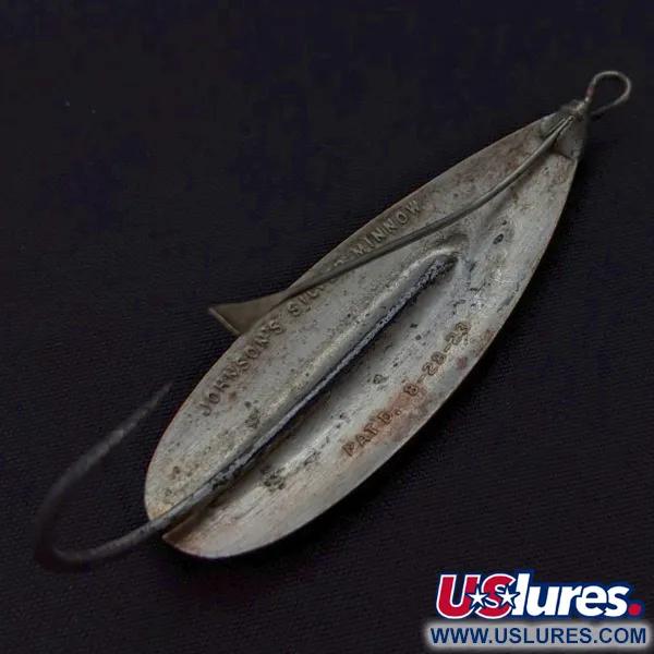 Johnson Silver Minnow Cuillère, Argent, 9g, USA, #24492