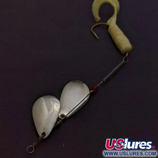 Worth Double Blade Spinner, Nickel, 5 g, Virgule, #24502