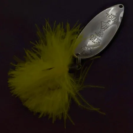 Seneca Little Cleo Hula Girl Cuillère, Nickel/Vert, 21g, #24504