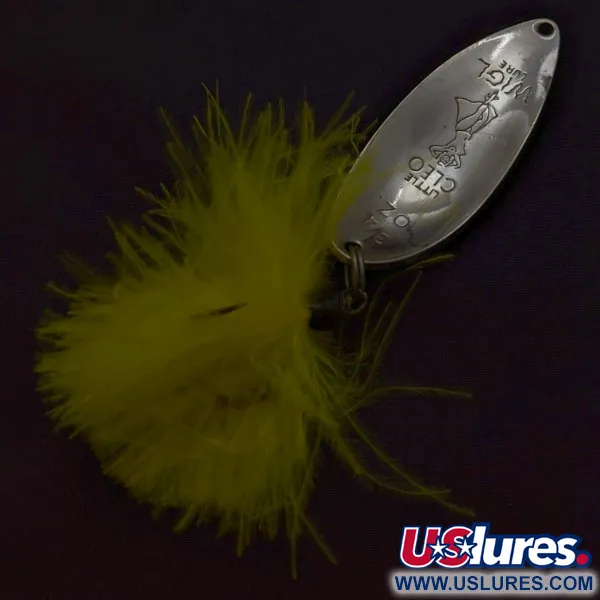 Seneca Little Cleo Hula Girl Cuillère, Nickel/Vert, 21g, #24504